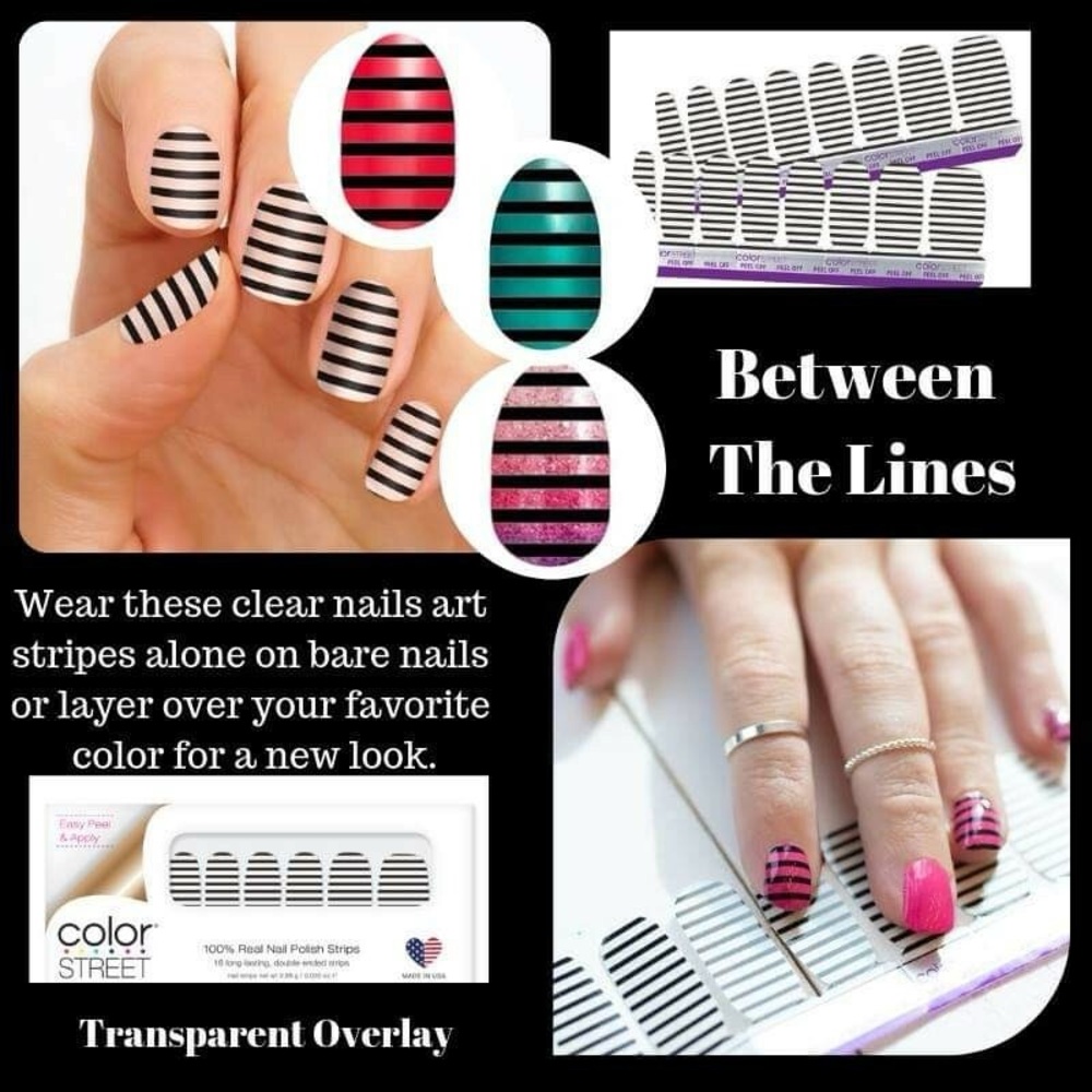 Color Street Between The Lines Nail Strips